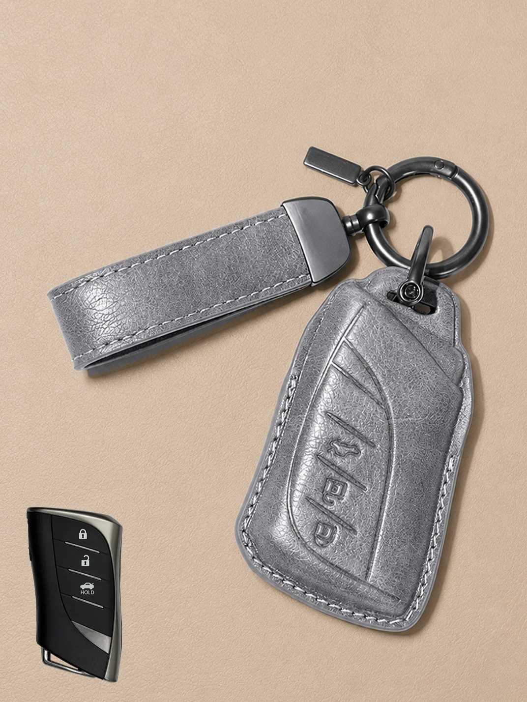 Premium Genuine Leather Lexus Key Cover
