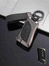 Lexus Key Genuine Leather & Metal Frame