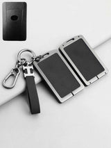 Vintage Leather Metal Alloy Lexus Key Cover