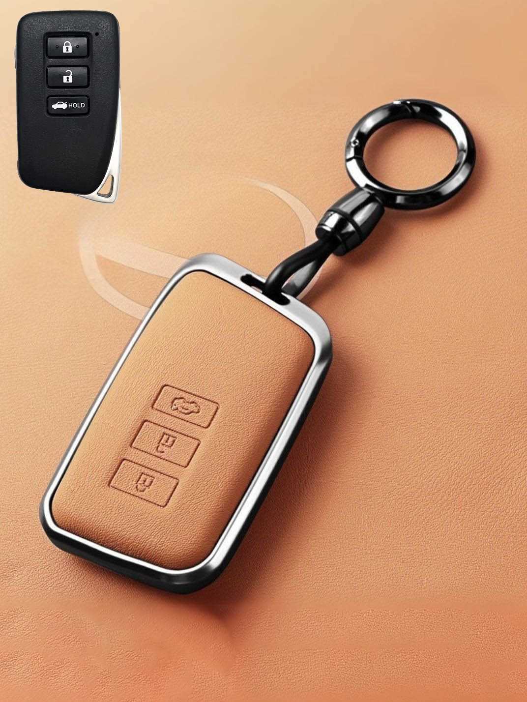 Premium Genuine Leather Lexus Key Cover
