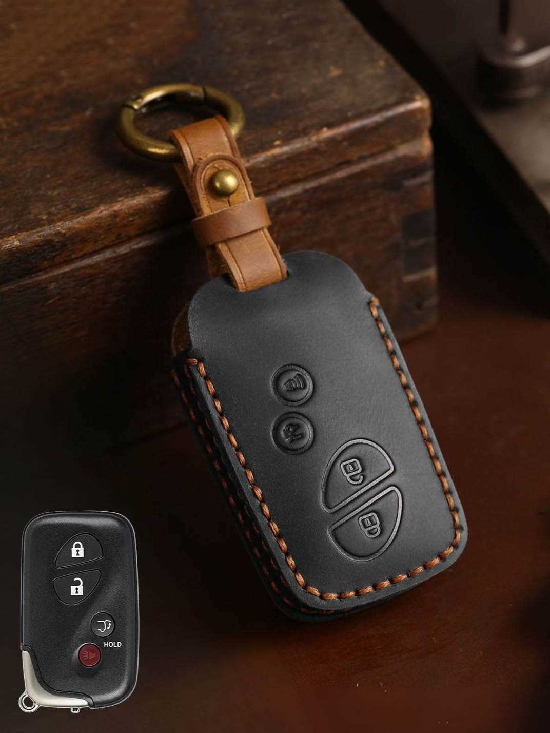 Premium Genuine Leather Lexus Key Cover