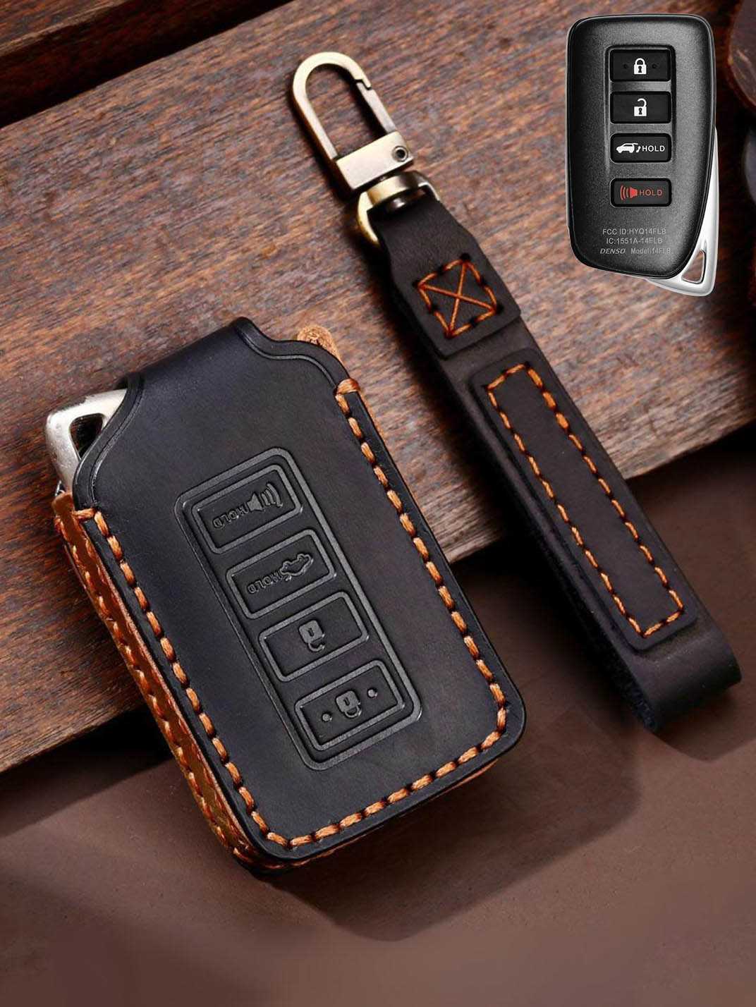 Premium Genuine Leather Lexus Key Cover