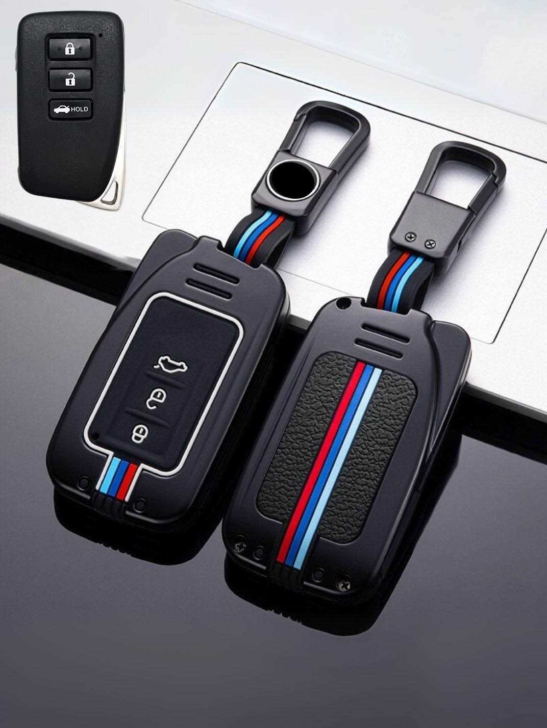 Luxury Colored Alloy Lexus Key Fob Case