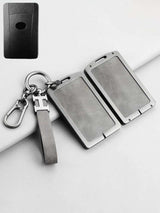Vintage Leather Metal Alloy Lexus Key Cover