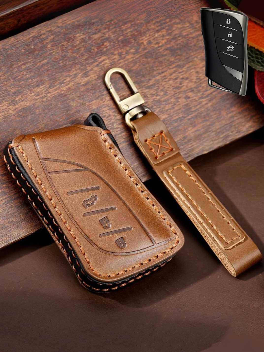 Premium Genuine Leather Lexus Key Cover