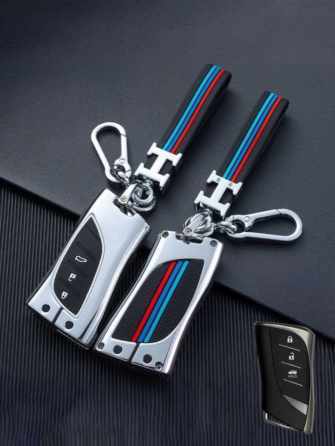 Luxury Colored Alloy Lexus Key Fob Case