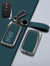 Lexus Key Genuine Leather & Metal Frame