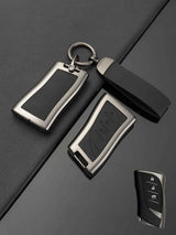 Lexus Key Genuine Leather & Metal Frame