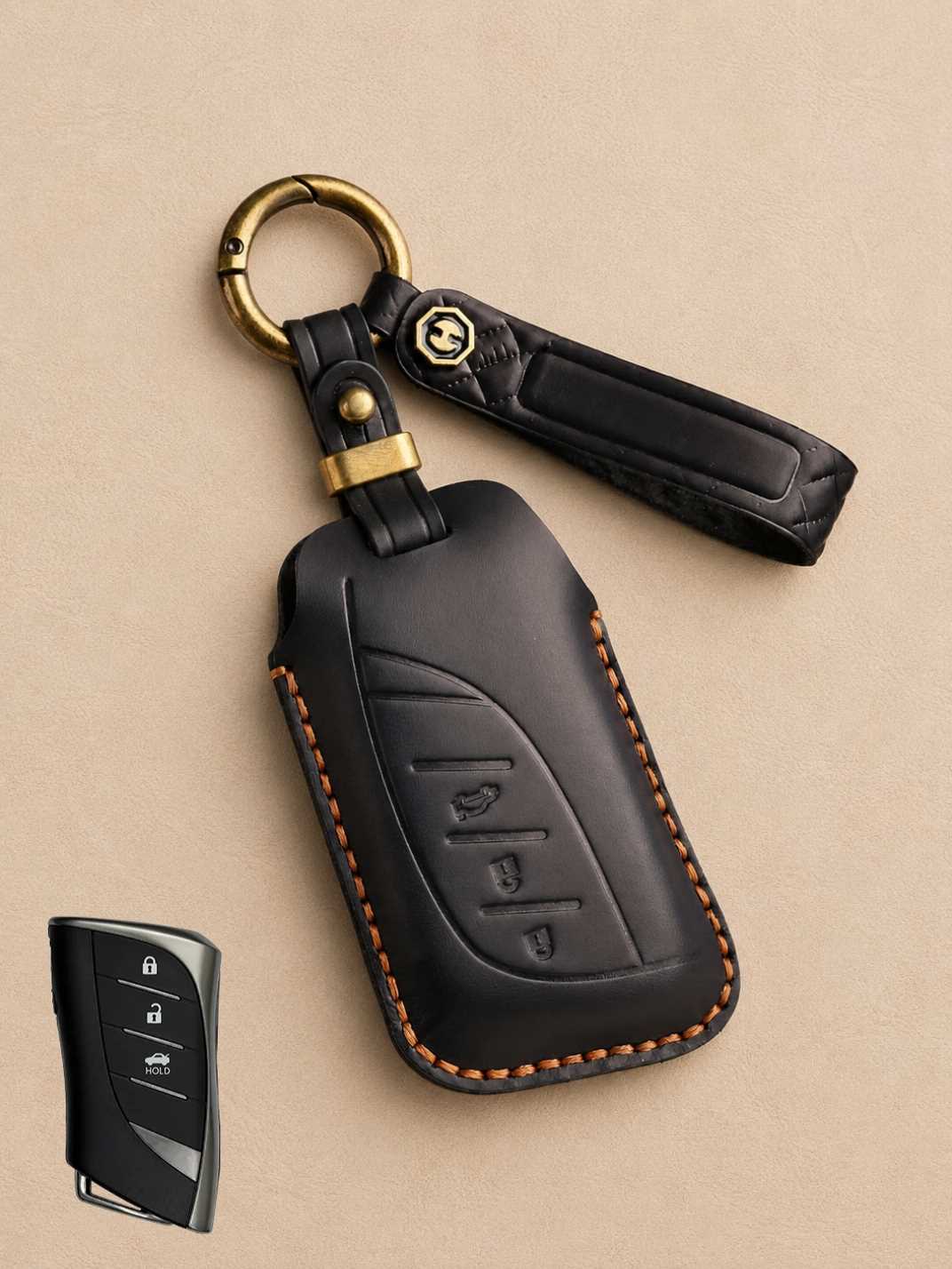 Premium Genuine Leather Lexus Key Cover