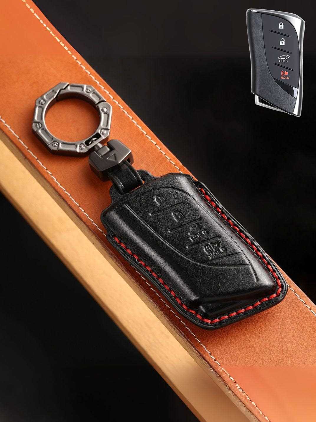 Premium Genuine Leather Lexus Key Cover