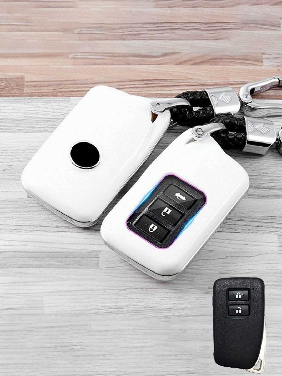 Premium Visible-Button Lexus Key Shell