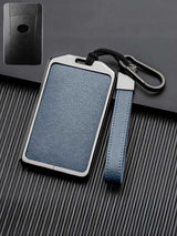 Lexus Key Fob Cover with Leather & Metal Frame