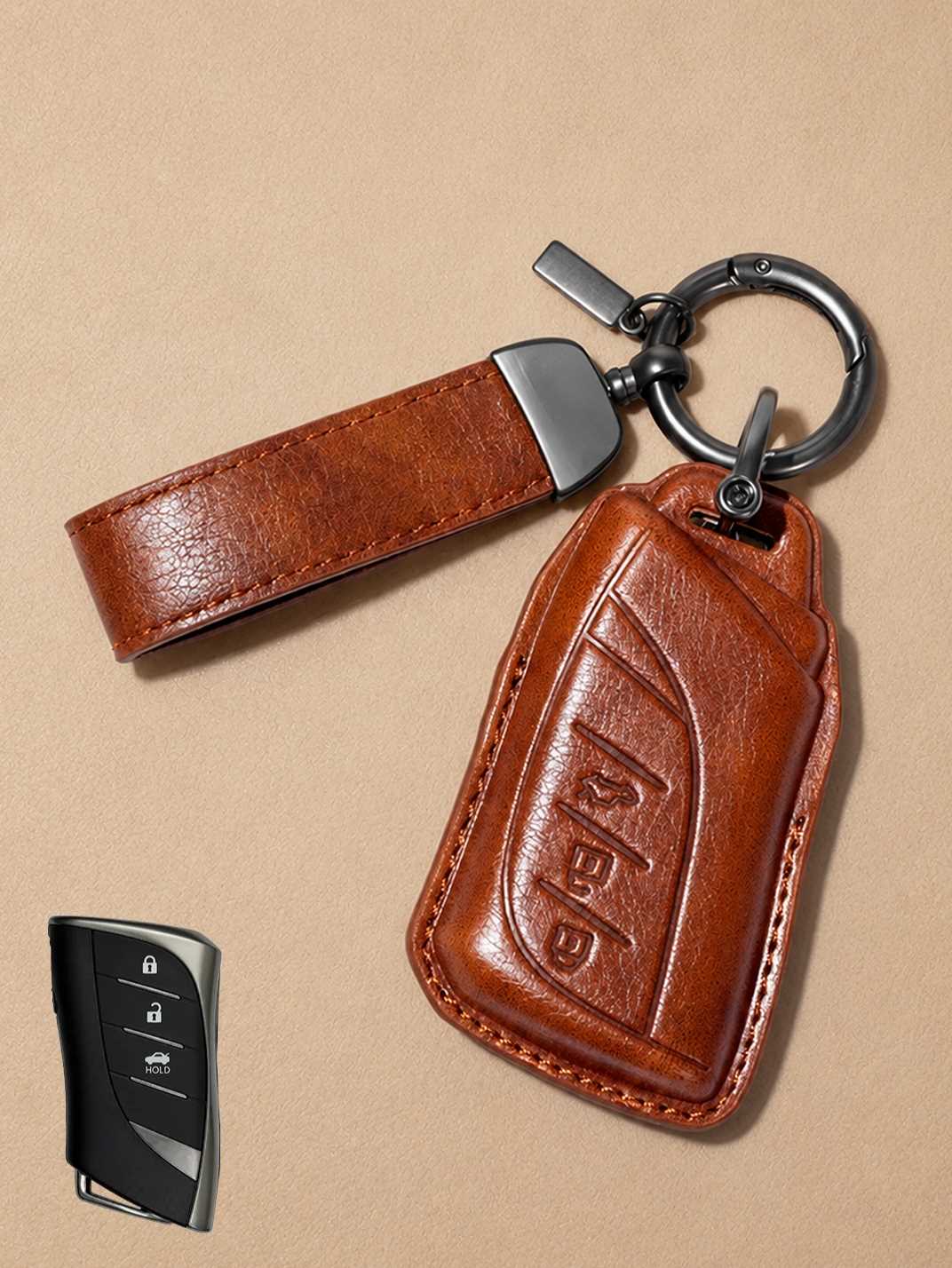 Premium Genuine Leather Lexus Key Cover