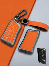 Lexus Key Genuine Leather & Metal Frame