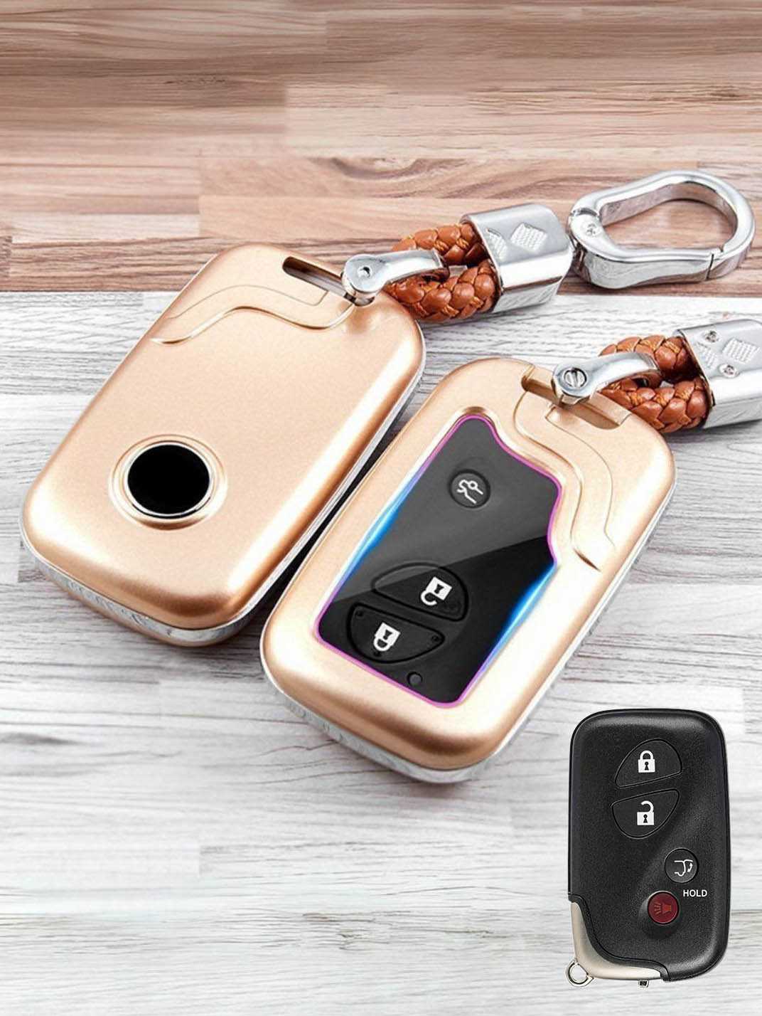 Premium Visible-Button Lexus Key Shell