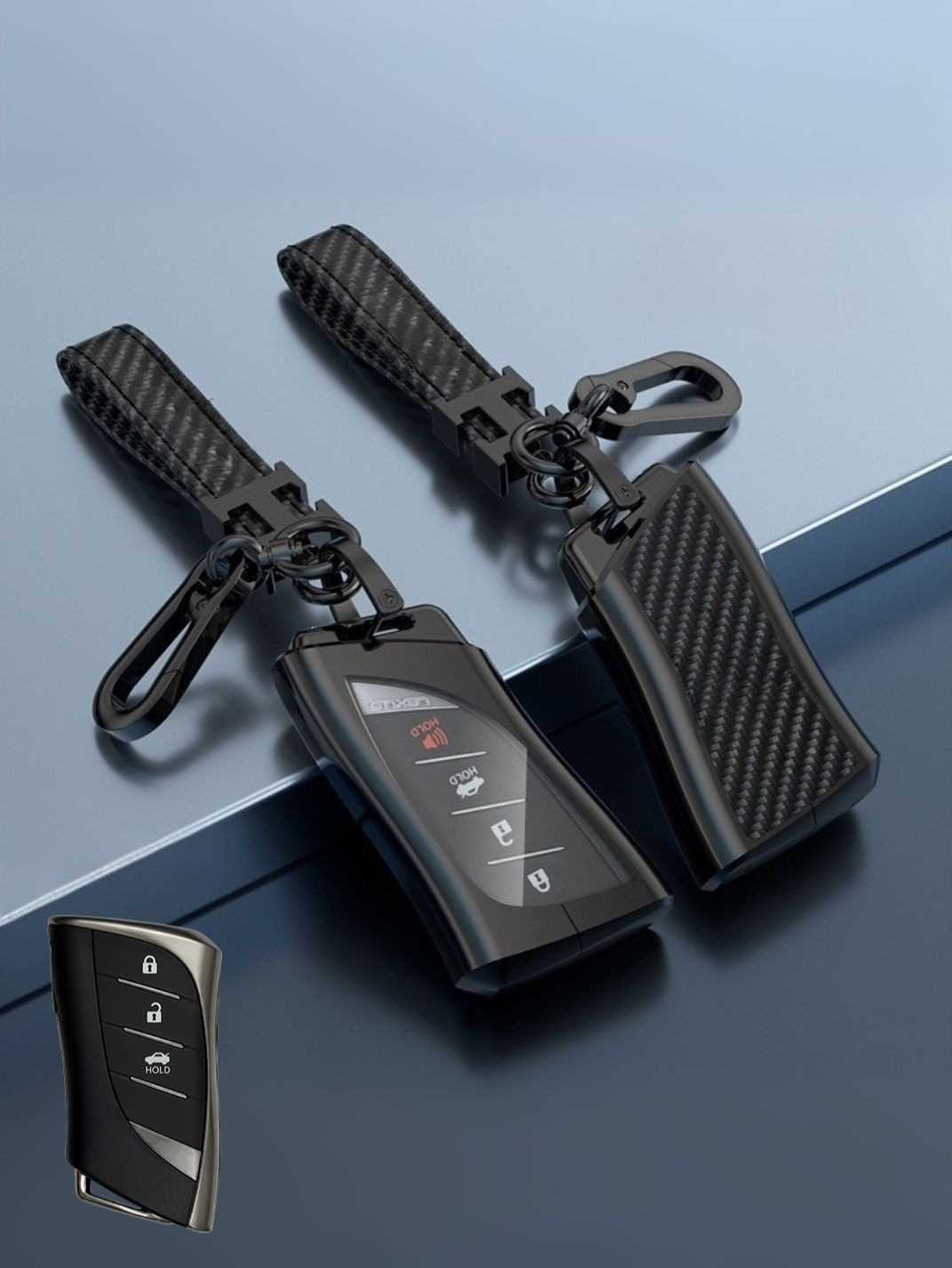 Visible Button Lexus Key Protector Shell