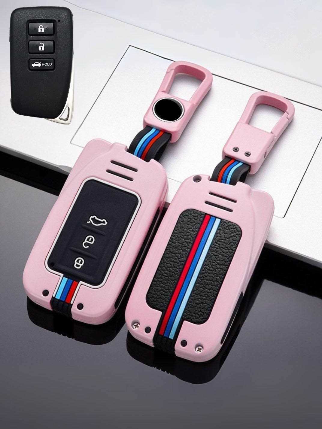 Luxury Colored Alloy Lexus Key Fob Case