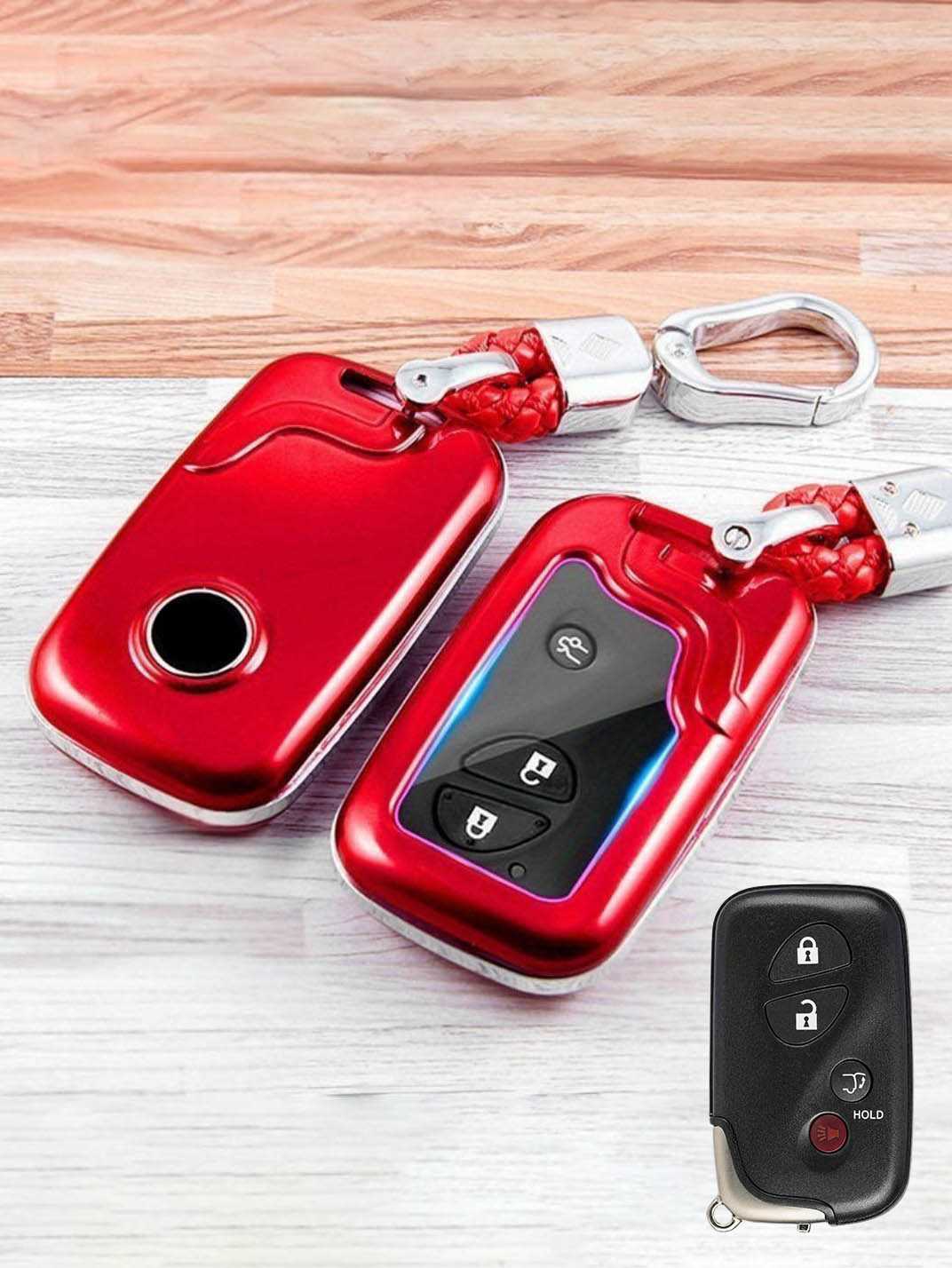 Premium Visible-Button Lexus Key Shell
