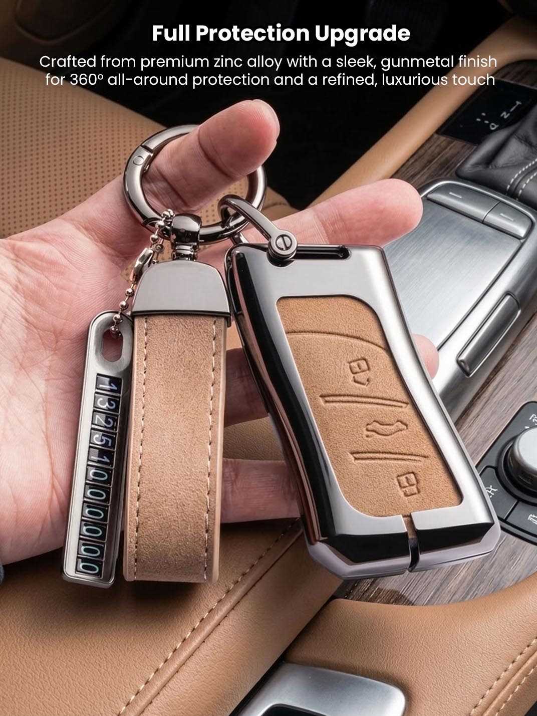 Genuine Alcantara Lexus Key Fob Cover