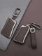 Lexus Key Genuine Leather & Metal Frame