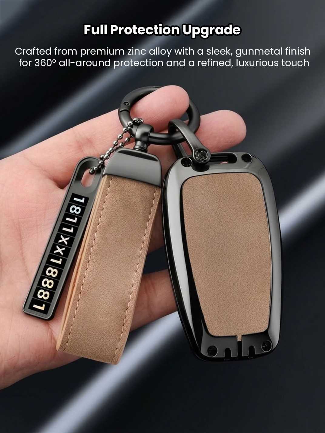 Genuine Alcantara Toyota Key Fob Cover