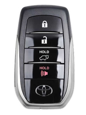Visible Button Toyota Key Protector Shell