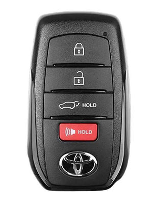Visible Button Toyota Key Protector Shell