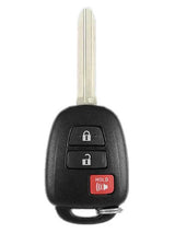 Premium Visible-Button Toyota Key Shell