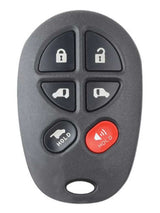 Premium Visible-Button Toyota Key Shell