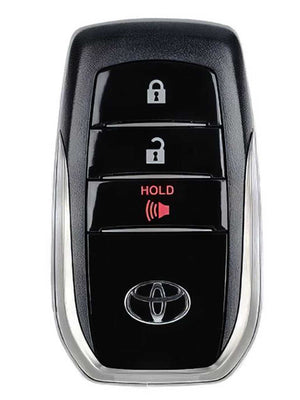 Visible Button Toyota Key Protector Shell