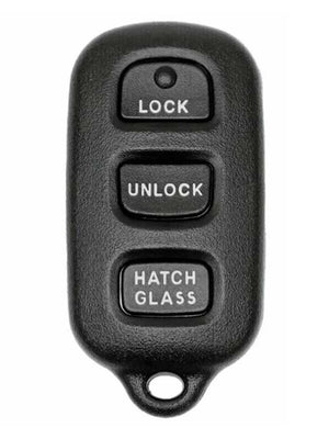 Premium Visible-Button Toyota Key Shell