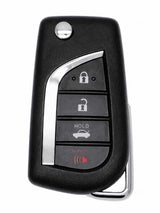 Visible Button Toyota Key Protector Shell
