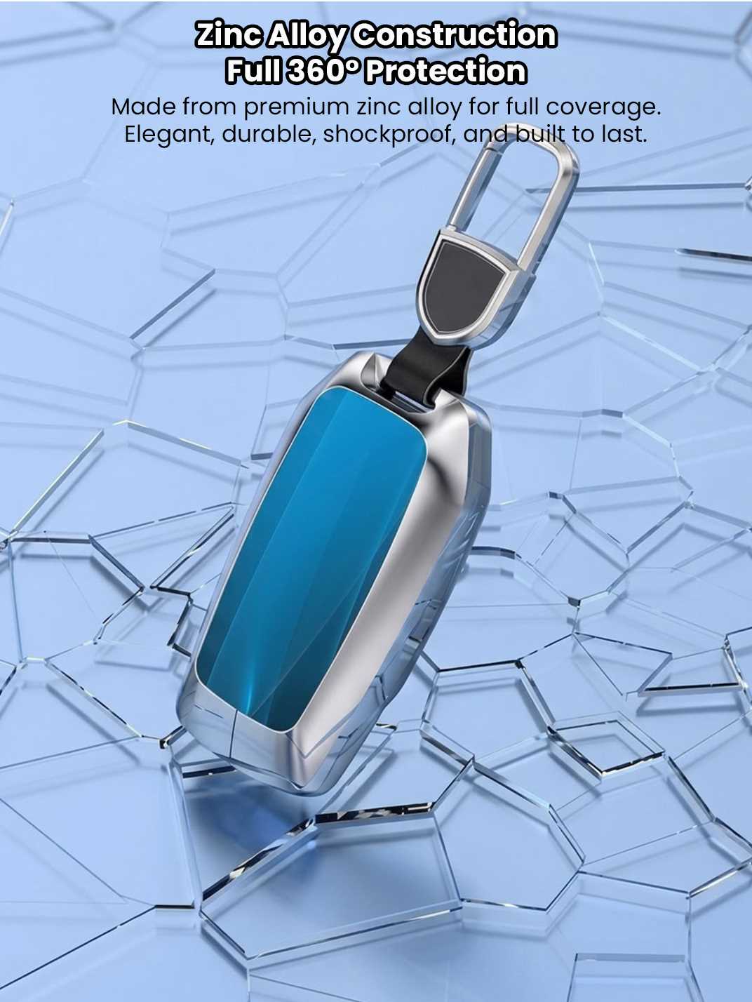 Visible Button Toyota Key Protector Shell