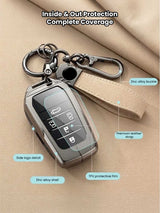 Premium Visible-Button Toyota Key Shell