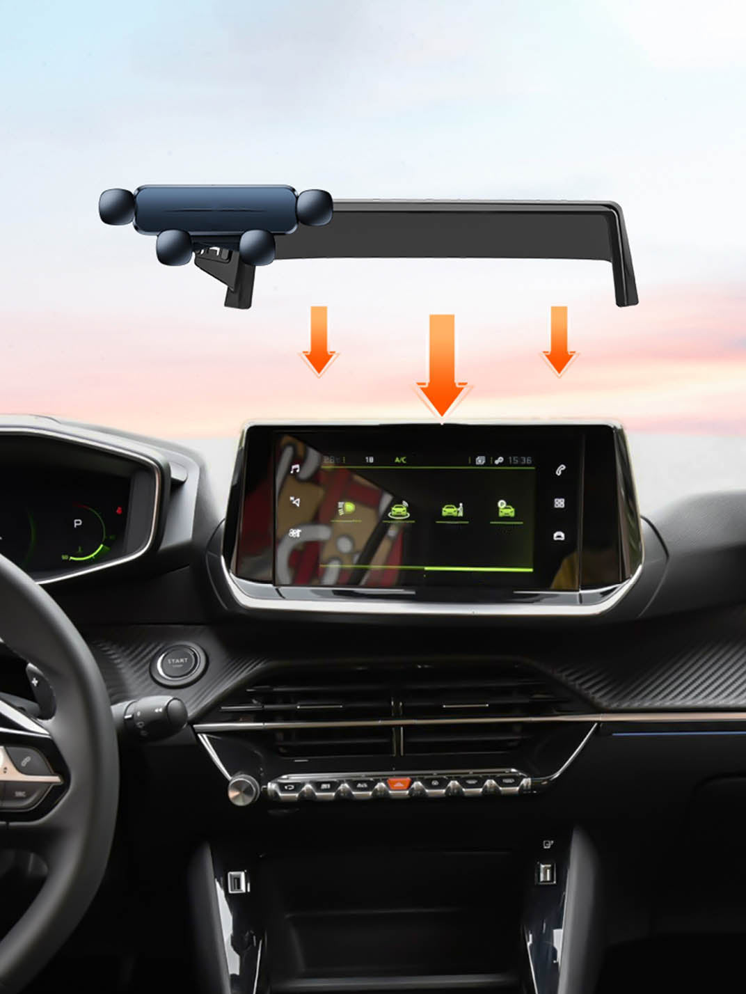 Martoffes™ Peugeot Phone Holder