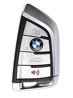 BMW Key Genuine Leather & Metal Frame