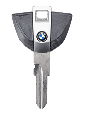 Vintage Leather & Metal Alloy BMW Motorcycle Key Cover