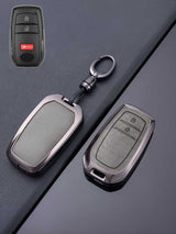 Toyota Key Genuine Leather & Metal Frame
