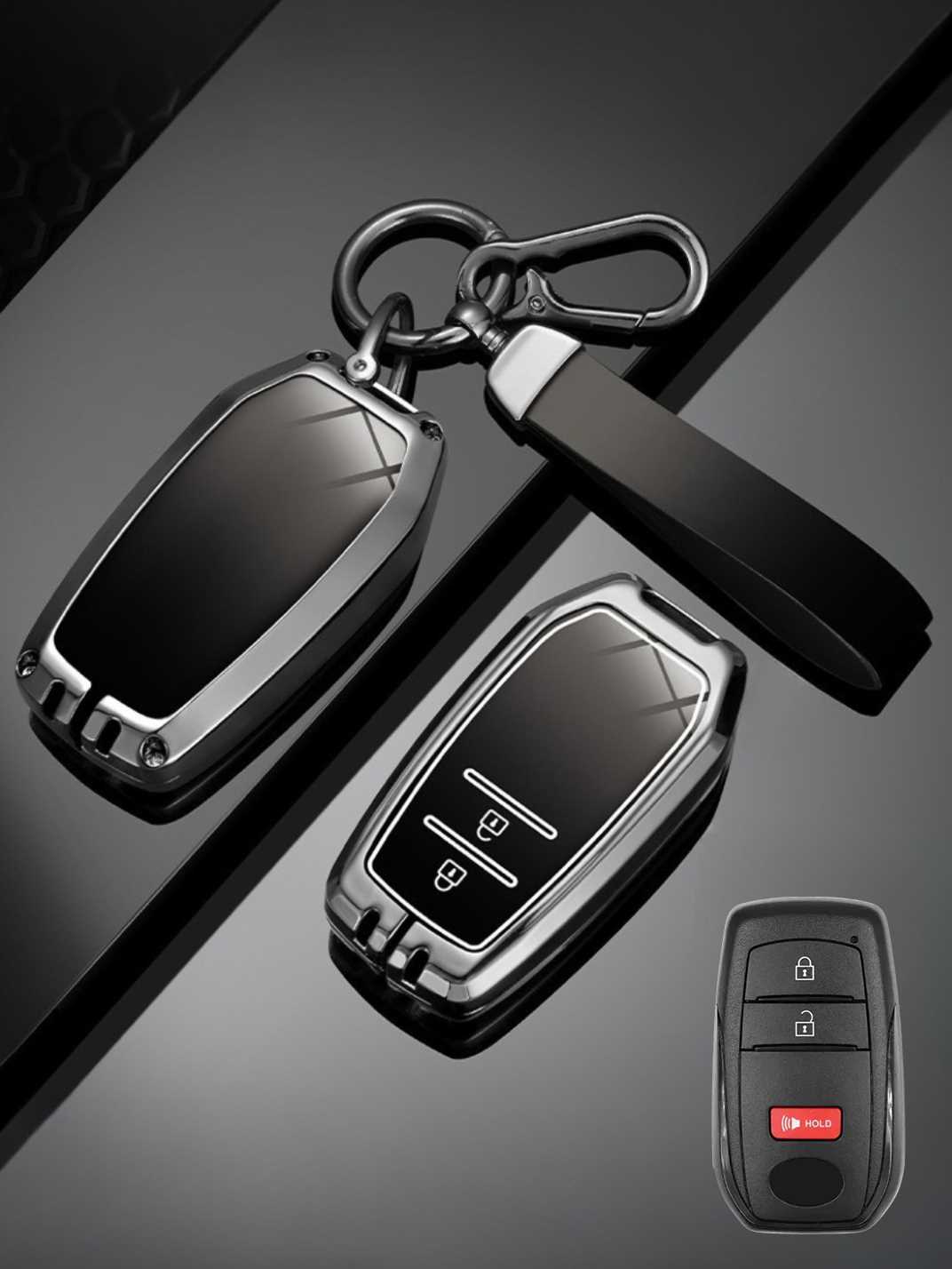 Heavy-Duty Zinc Alloy Toyota Key Fob Cover