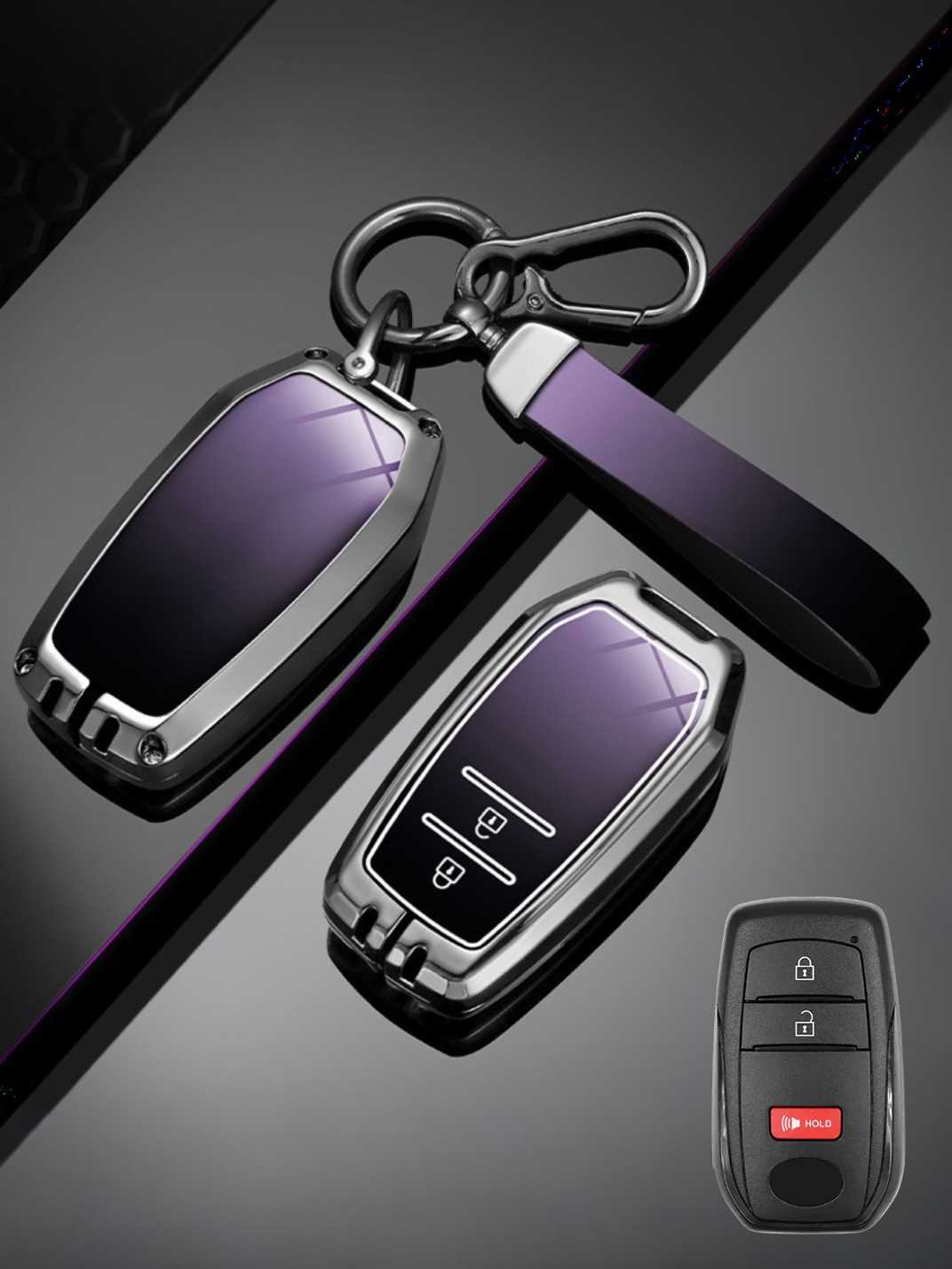 Heavy-Duty Zinc Alloy Toyota Key Fob Cover