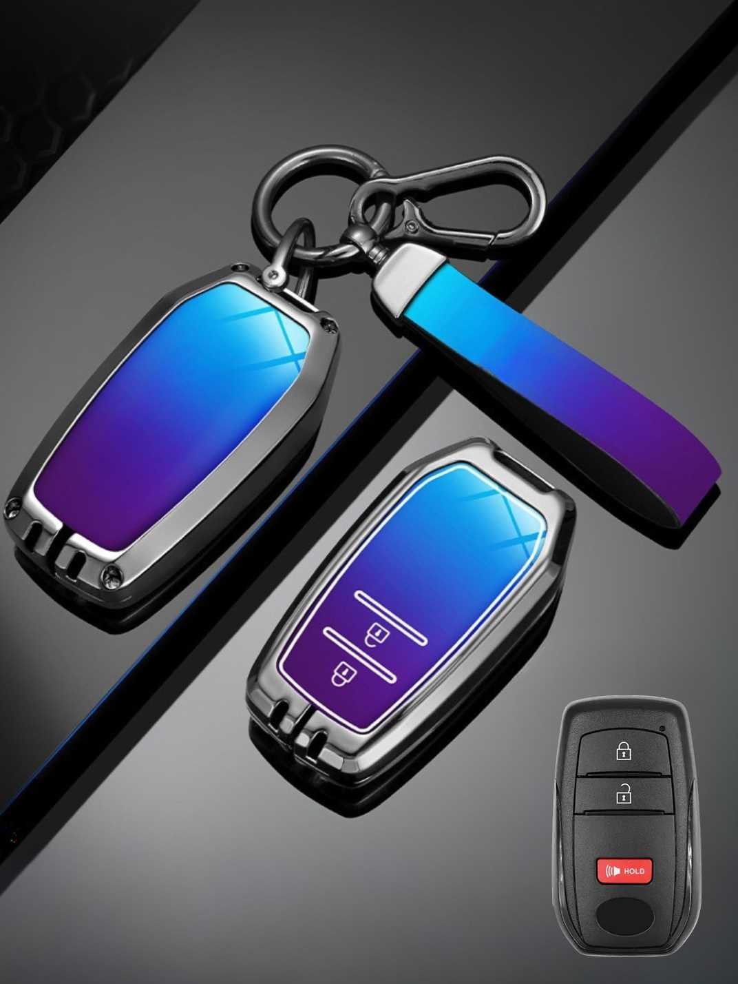 Heavy-Duty Zinc Alloy Toyota Key Fob Cover