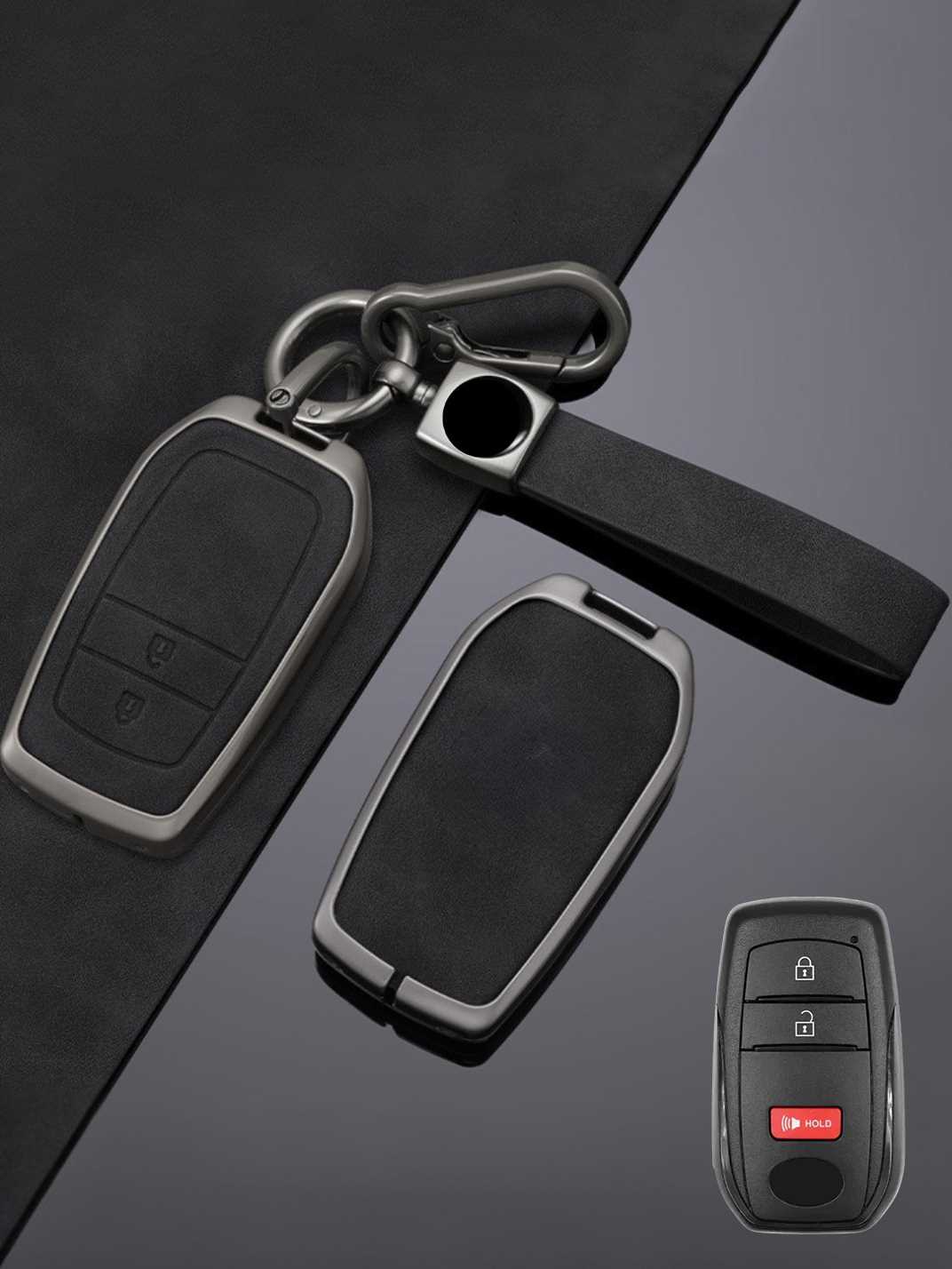Premium Genuine Leather Toyota Key Cover