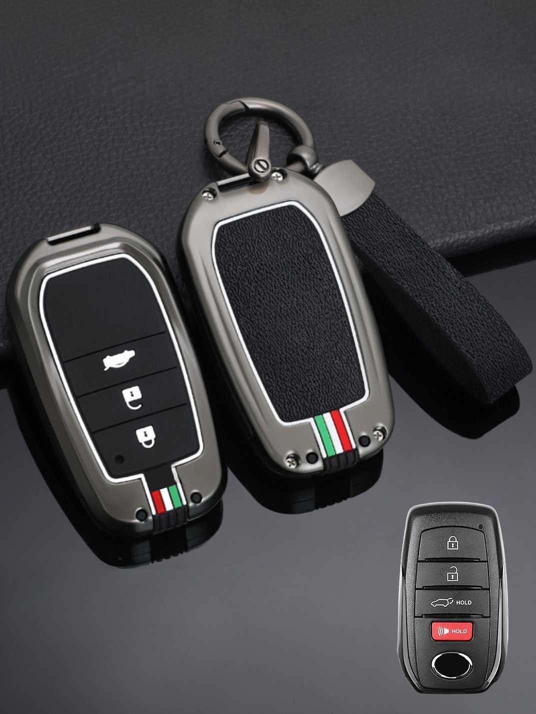 Premium Alloy Toyota Key Fob Cover