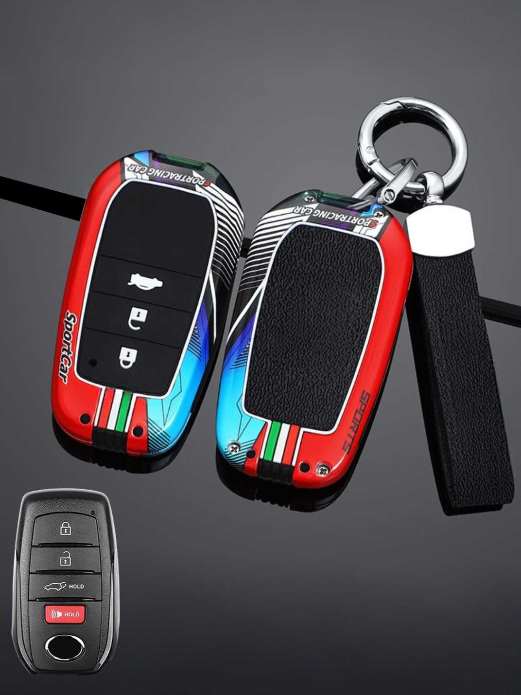 Premium Alloy Toyota Key Fob Cover