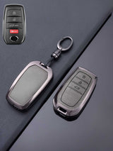 Toyota Key Genuine Leather & Metal Frame