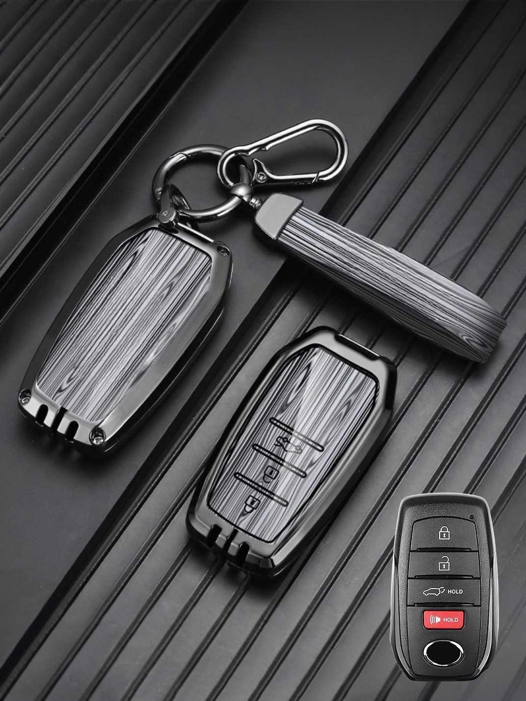 Heavy-Duty Zinc Alloy Toyota Key Fob Cover