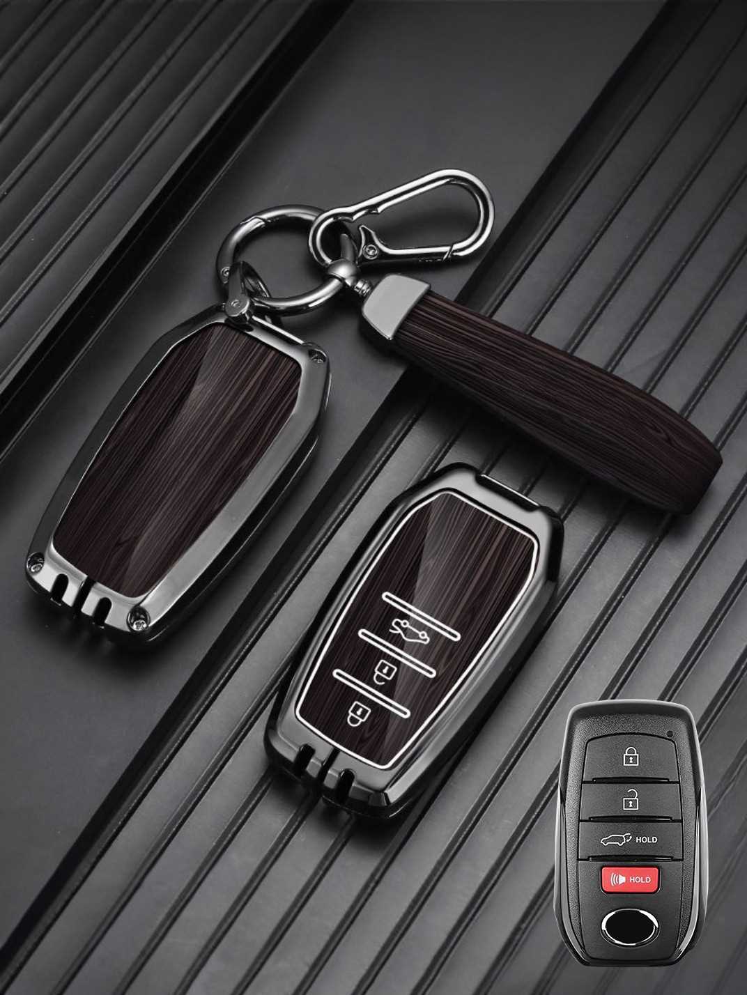Heavy-Duty Zinc Alloy Toyota Key Fob Cover
