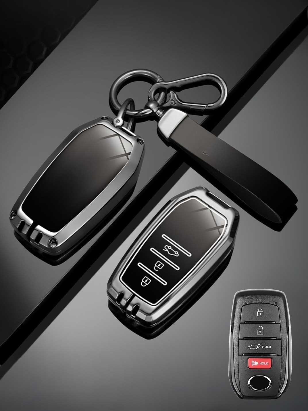 Heavy-Duty Zinc Alloy Toyota Key Fob Cover