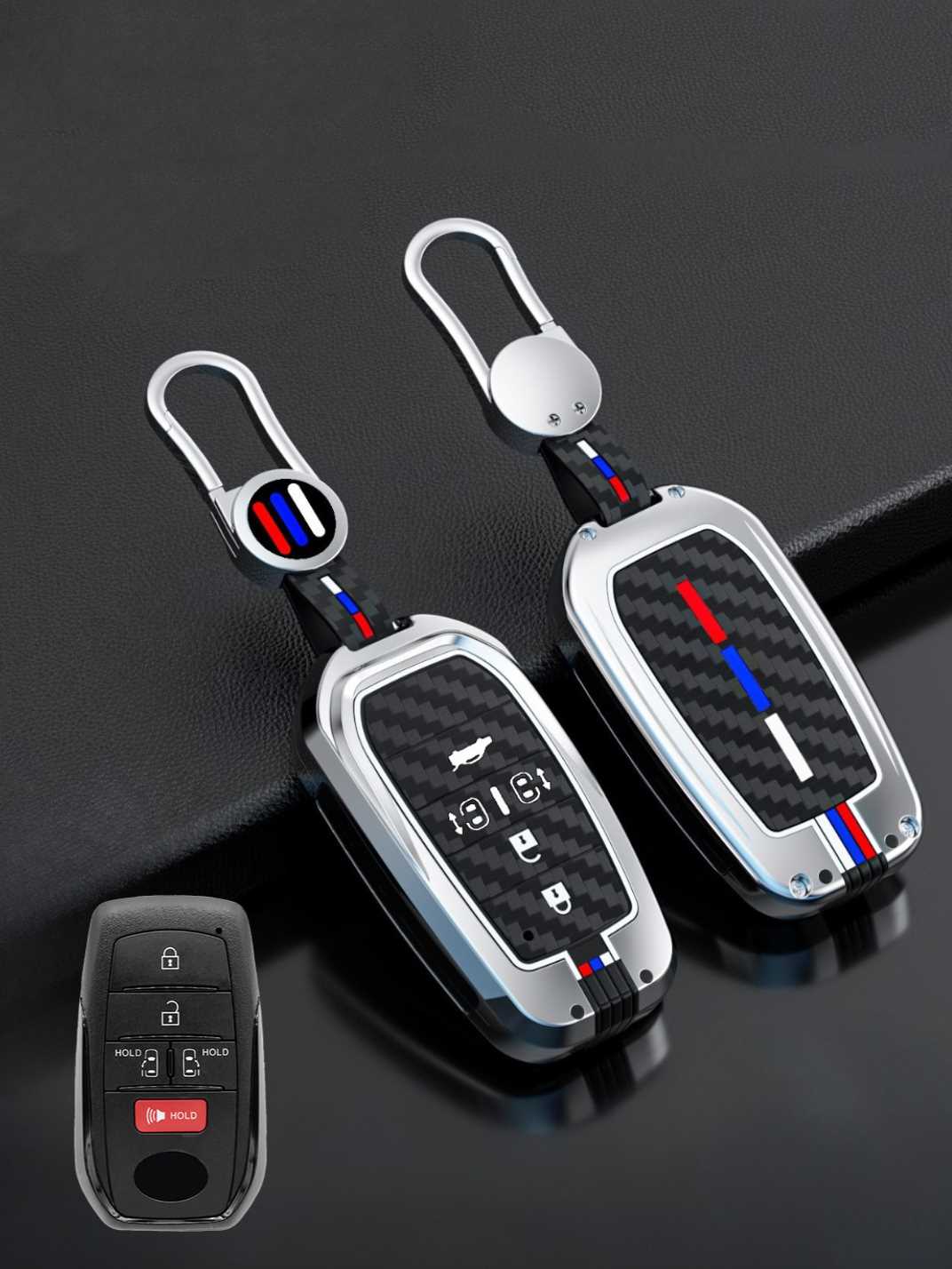 Premium Alloy Toyota Key Fob Cover