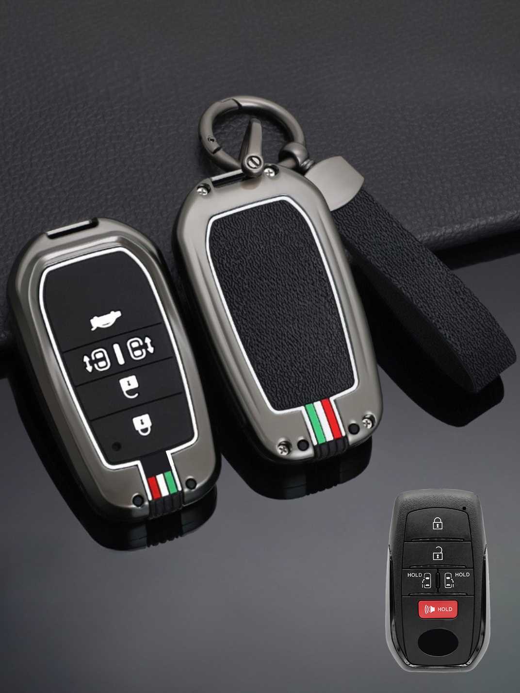 Premium Alloy Toyota Key Fob Cover